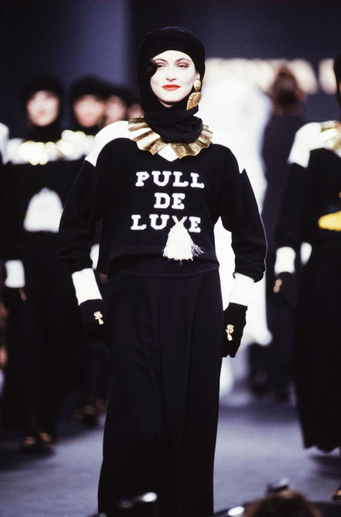 Sonia Rykiel, inverno 1990 - Foto: Getty Images