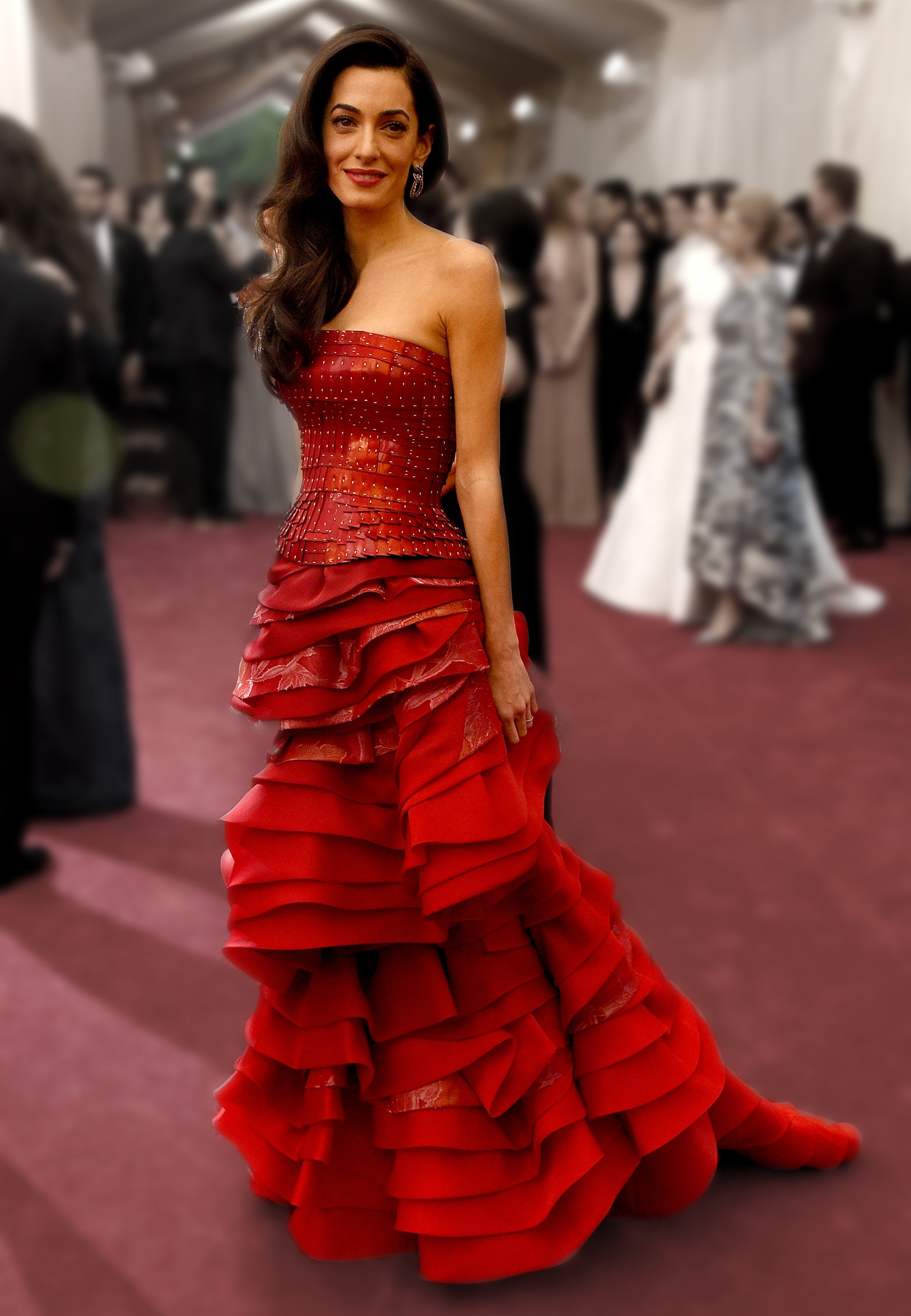 Amal Clooney no MET Gala 2015 - Foto: Getty Images