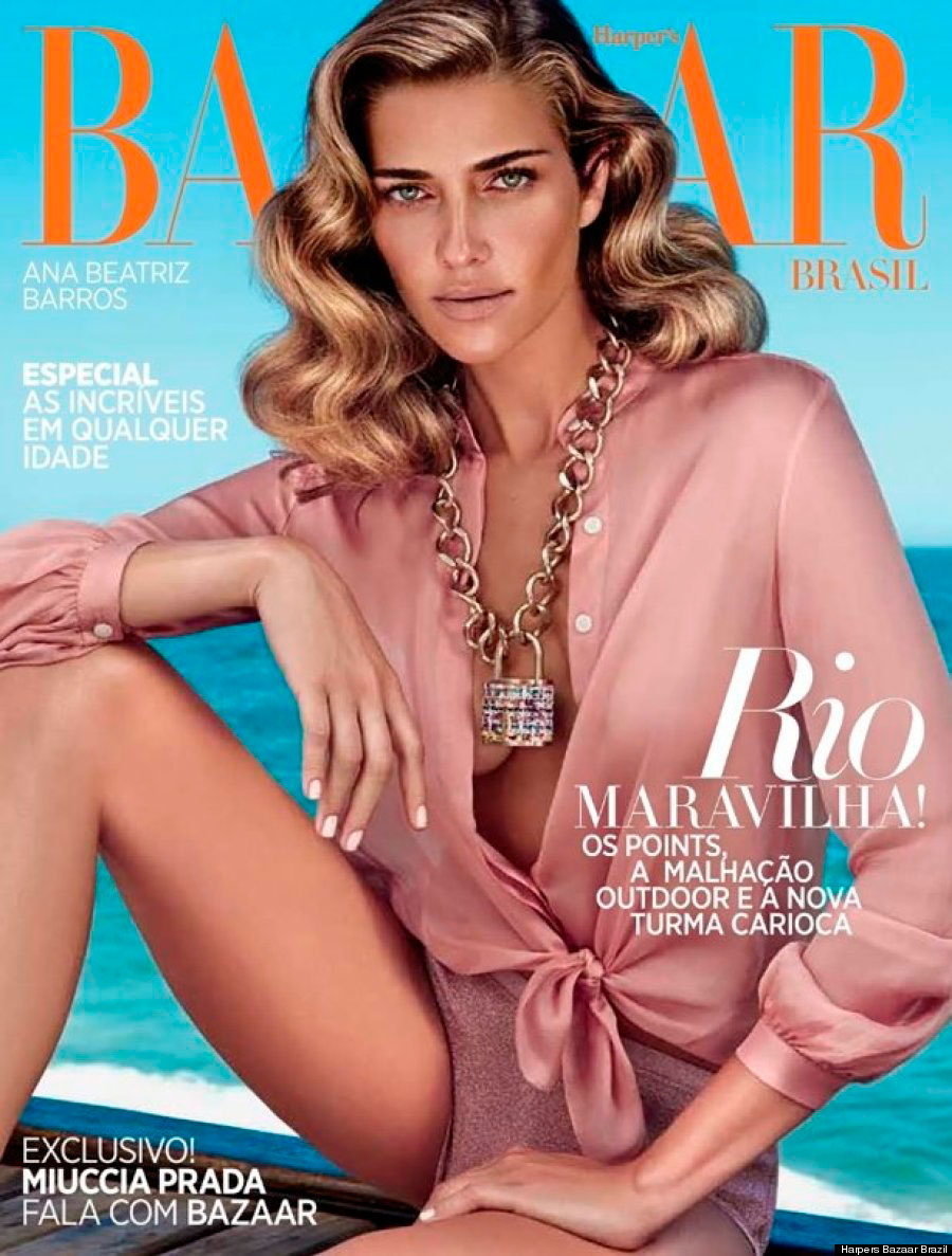 Harper's Bazaar Brasil, outubro de 2014 - Foto: Divulgação