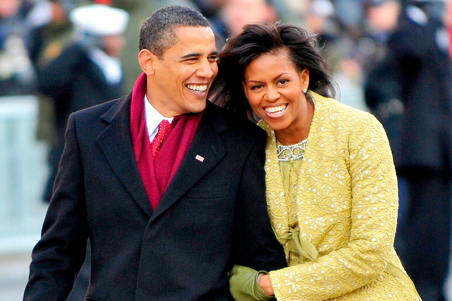 Barack e Michelle Obama: agora no Netflix! - Foto: Getty Images