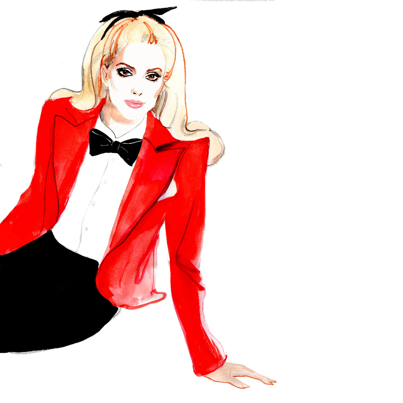 Catherine Deneuve de Ralph Lauren - Foto: Divulgação
