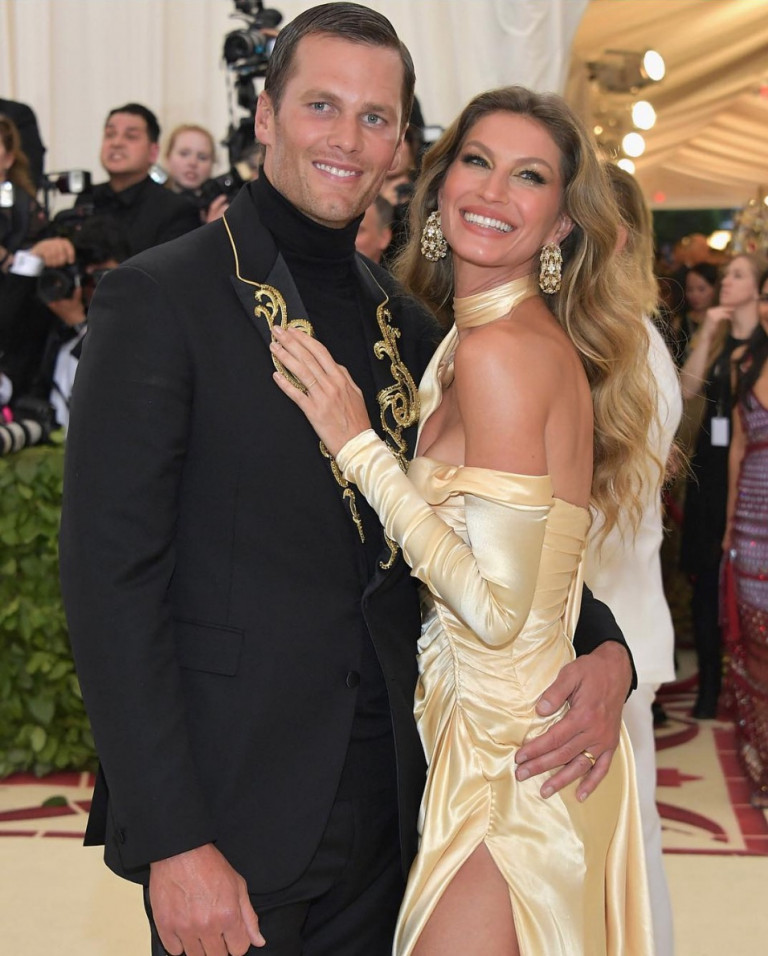Tom Brady escolheu um look para combinar com a sua amada, Gisele Bündchen - Foto: Reprodução/Instagram