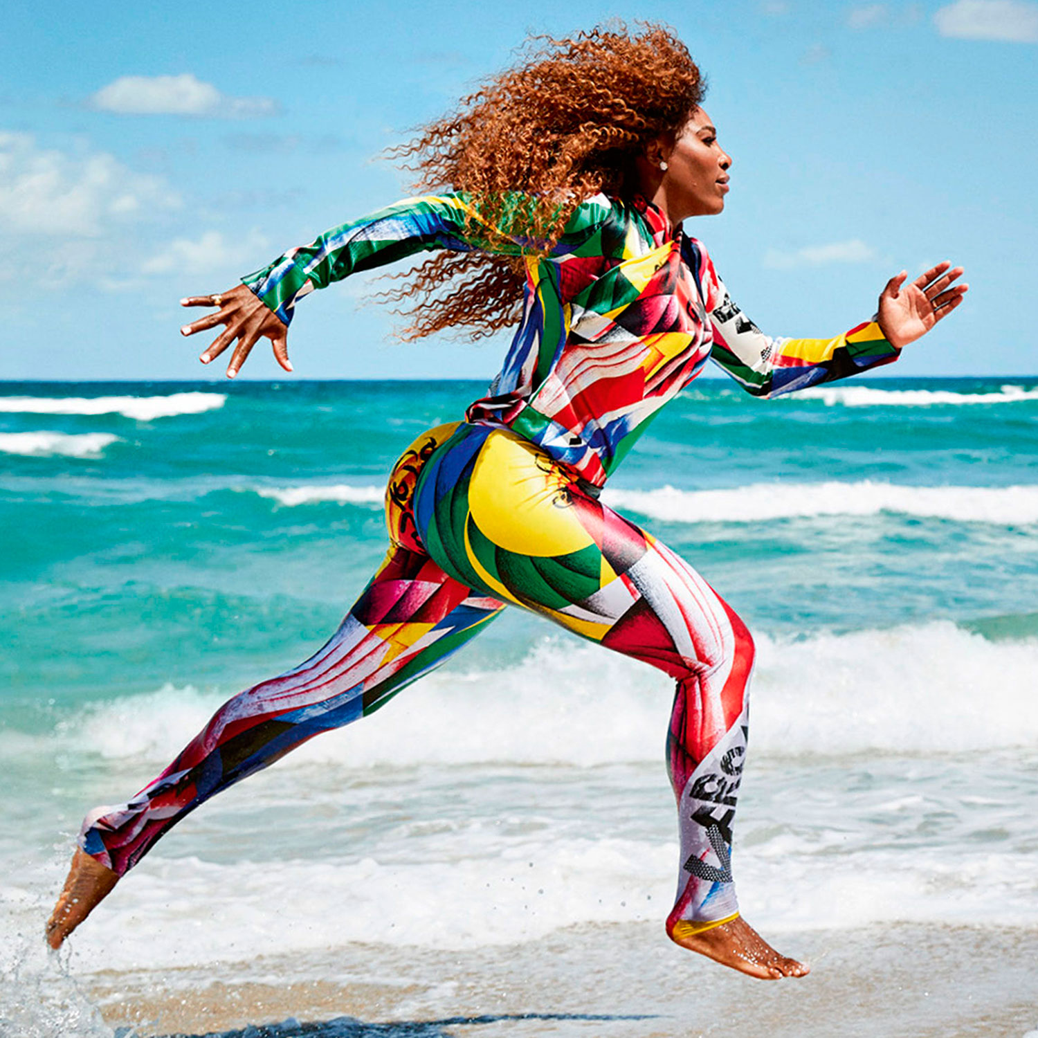 Serena Williams de Versace - Foto: Divulgação