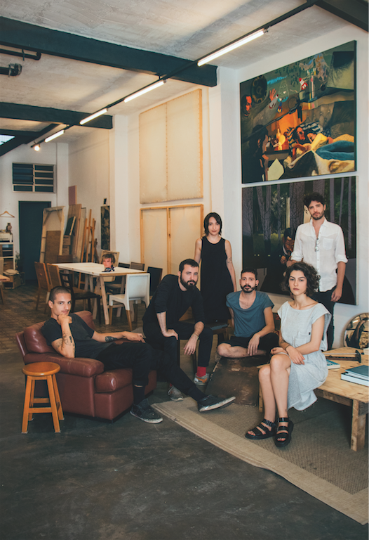 A partir da esq., Gabriel Pitan Garcia, Julio Lapagesse, Renata Neon, Pedro Ivo Verçosa, Rafaela Foz e Virgílio Neto - Foto: André Giorgi