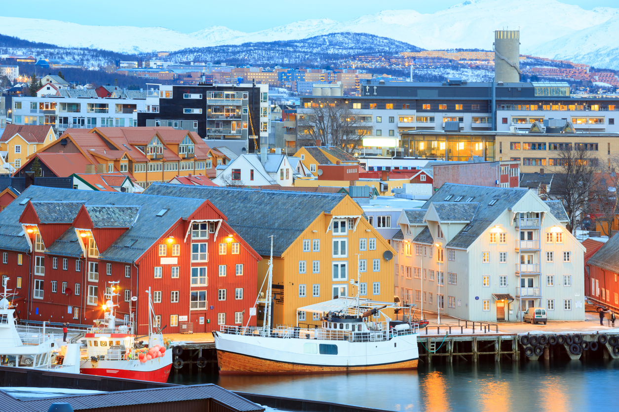 Vista da cidade de Tromso - Foto: Divulgação