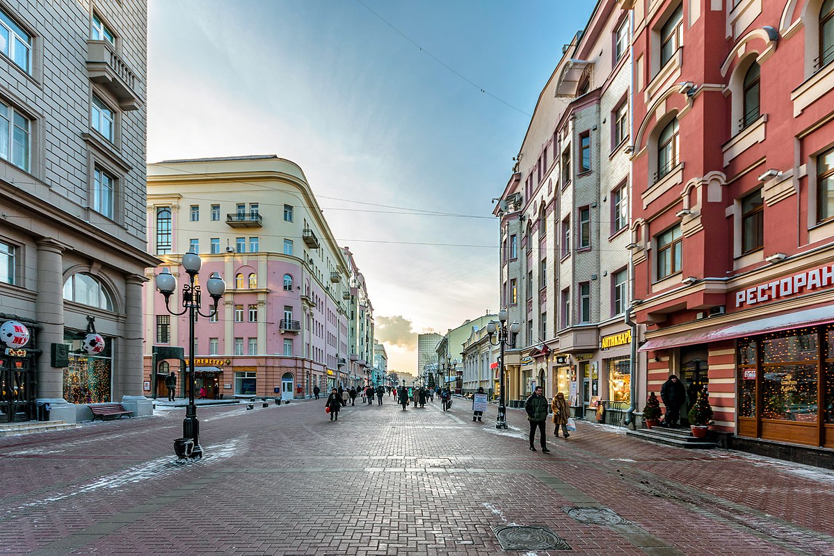 A nova Rua Arbat - Foto: Arquivo pessoal/Sinesia Karol