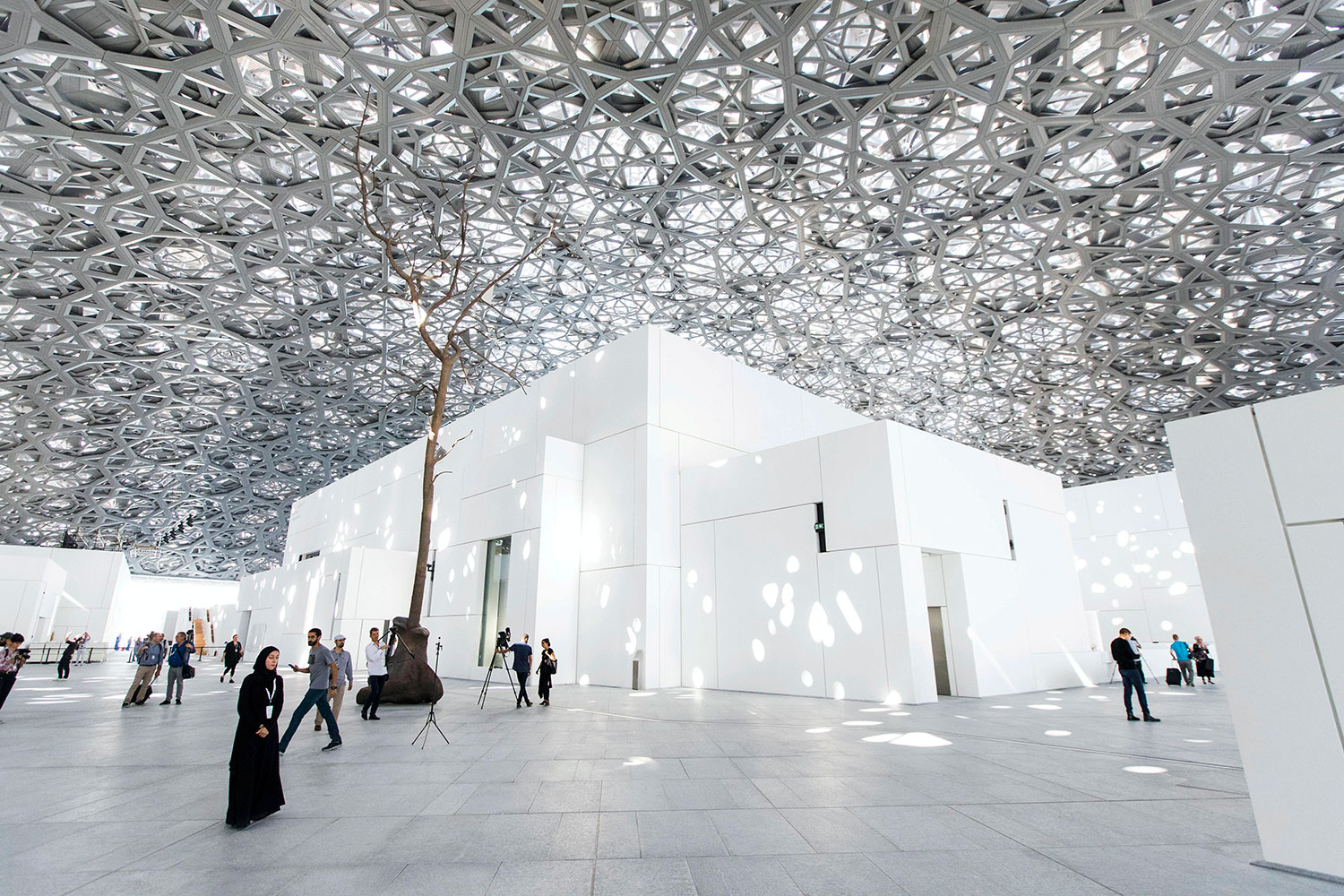 O louvre de Abu Dhabi - Foto: Divulgação
