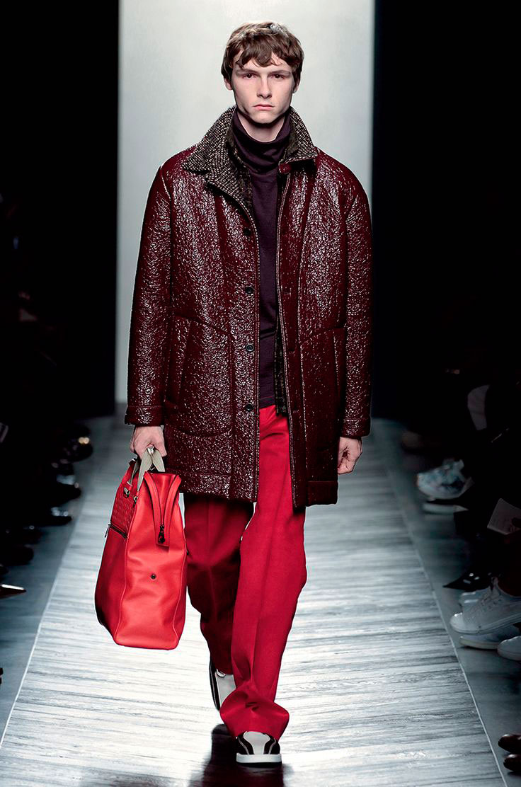 O primeiro desfile masculino da Bottega Veneta - Foto: Getty Images