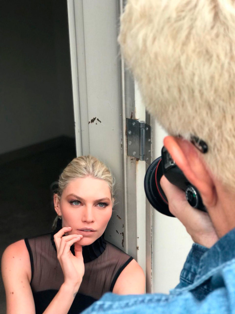 Fernando Torquatto fotografa Aline Weber - Foto: Divulgação