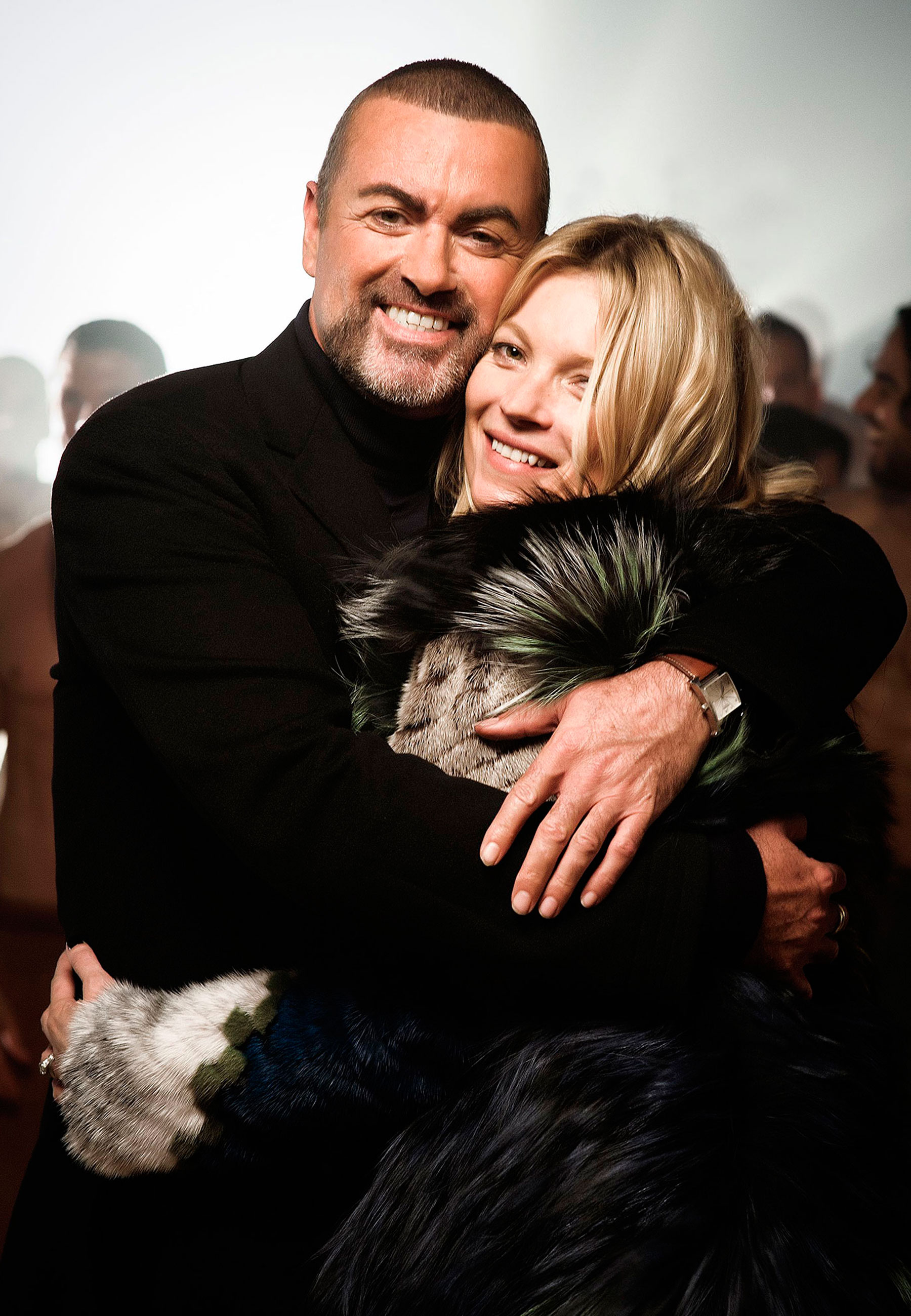 George Michael com Kate Moss - Foto: Reprodução/Instagram