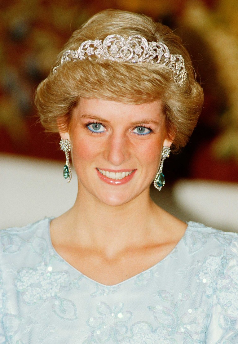Lady Di usou a mesma tiara em outras ocasiões - Foto: Getty Images
