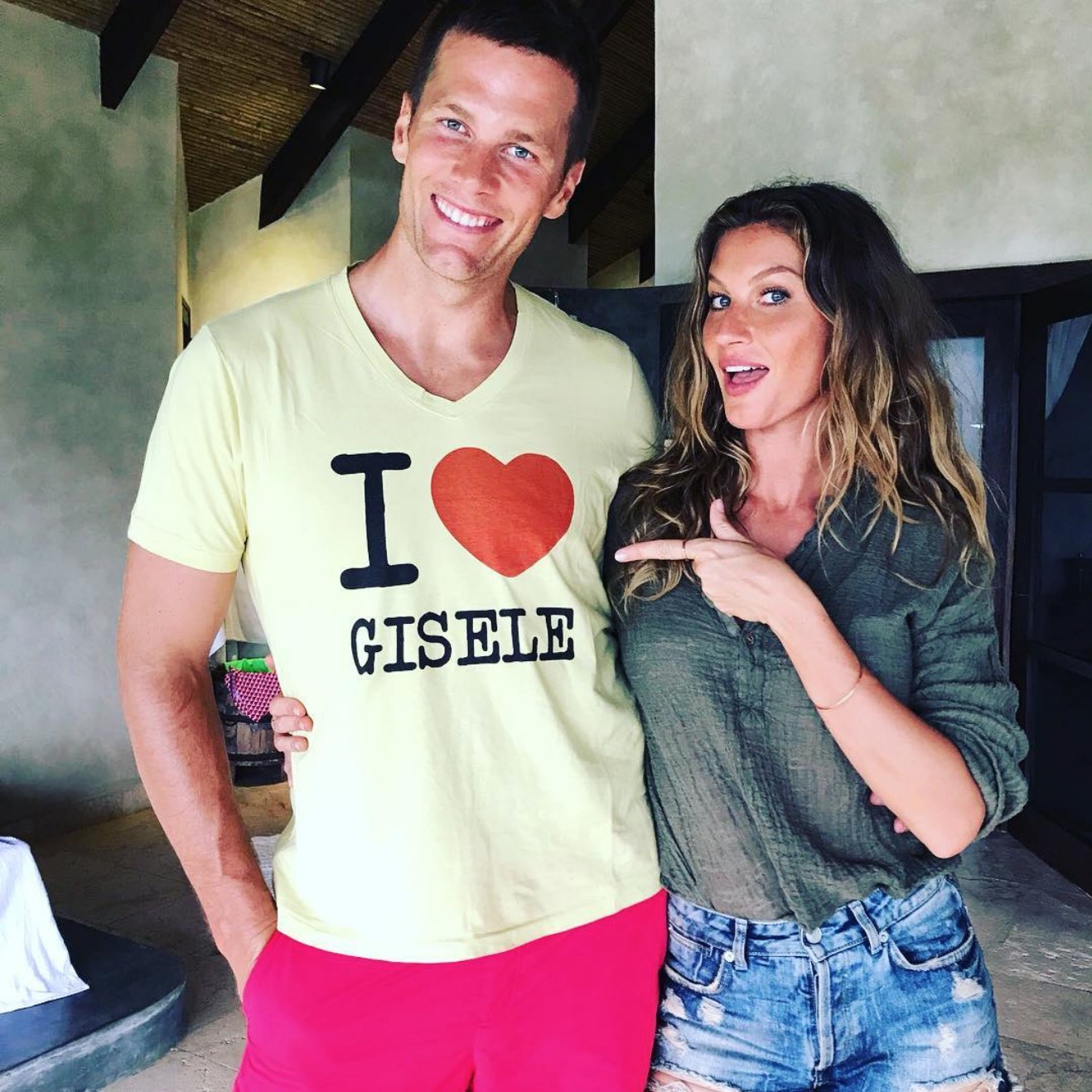 Tom e Gisele - Foto: Reprodução/Instagram