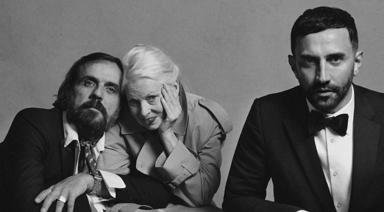 Vivienne Westwood + Riccardo Tisci - Foto: Reprodução/Instagram