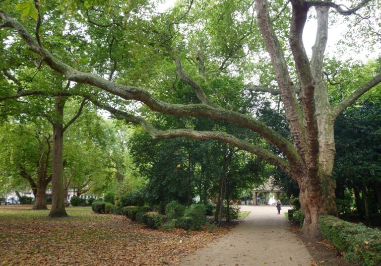 Lincoln's Inn Fields - Foto: Reprodução/britainfromabove.org.uk