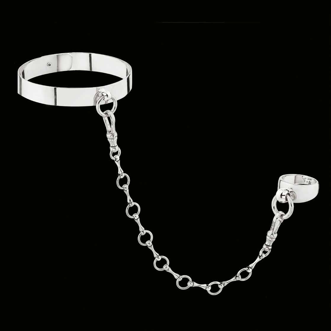 Bracelete ligado com anel - Foto: Divulgação