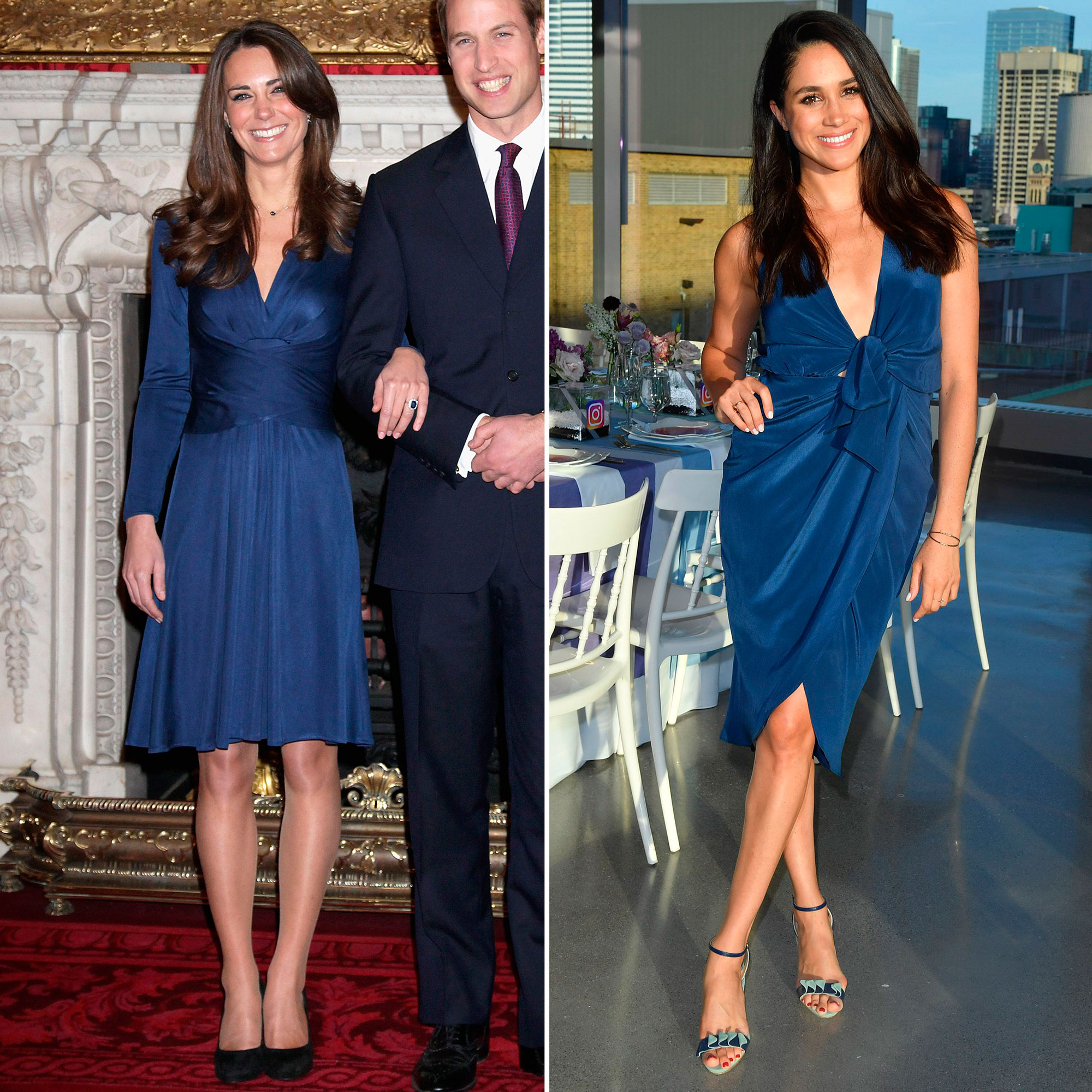 Vestidos azuis - Fotos: Getty Images
