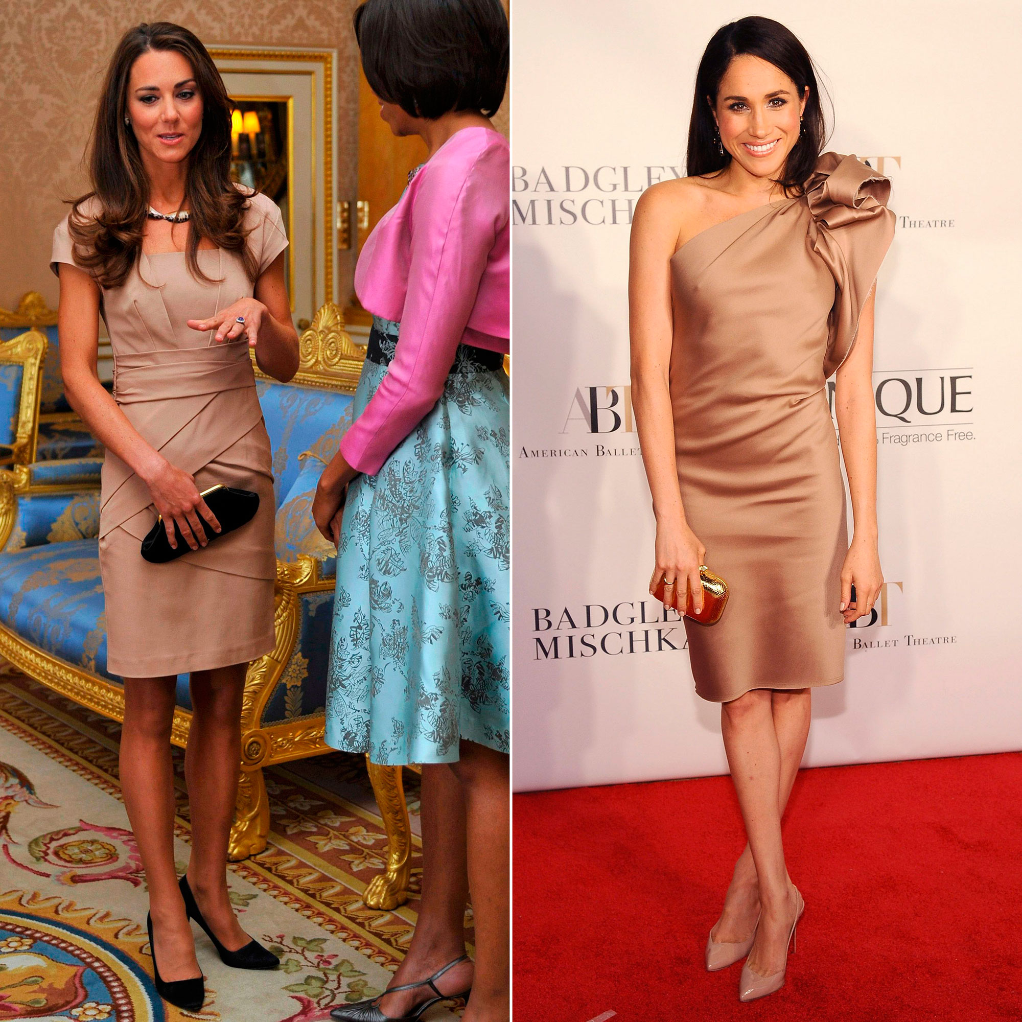 Vestidos nudes - Fotos: Getty Images