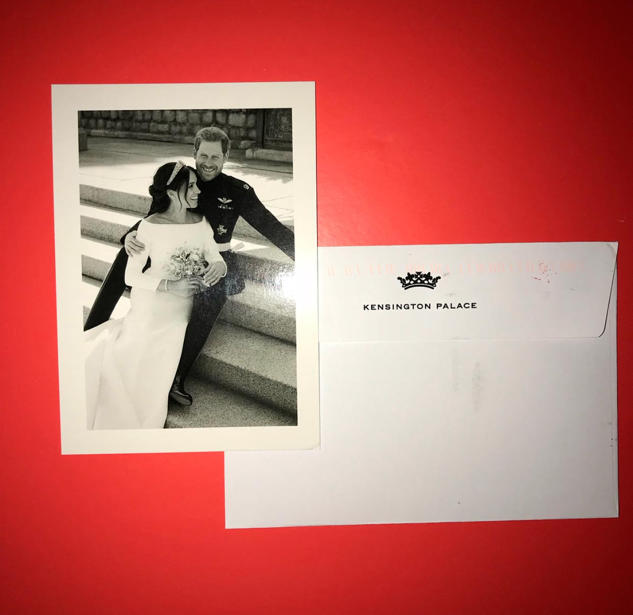 Cartão do duque e da duquesa de Sussex - Foto: Reprodução/Instagram/@lettersroyal