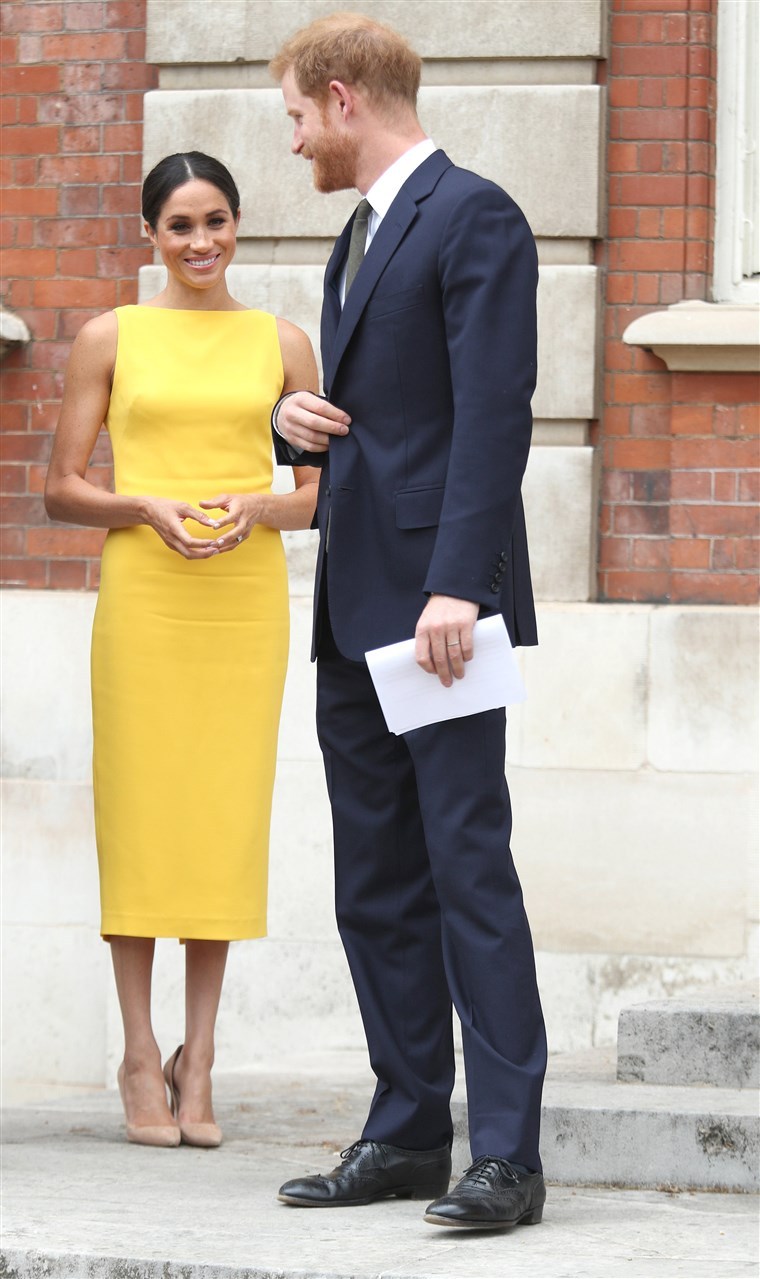 Meghan Markle de Brandon Maxwell - Foto: Getty Images