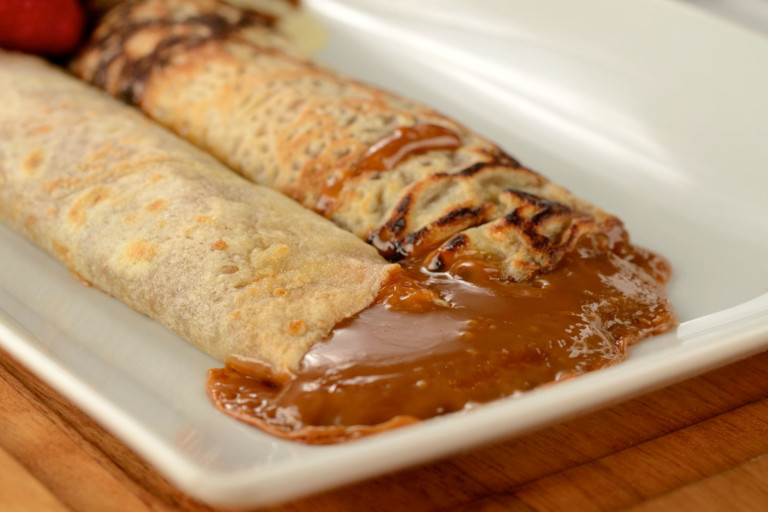 Panqueca de doce de leite - Foto: Divulgação