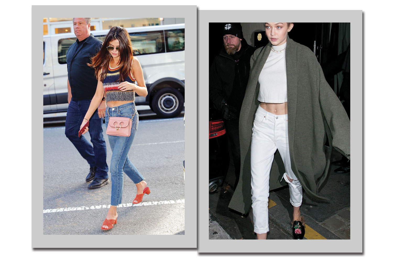 Skinny jeans com mule: Selena Gomez usa! - Foto: Reprodução e Getty Images