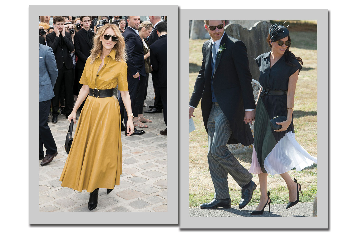 Vestido mídi com cinto poderoso - Fotos: Getty Images