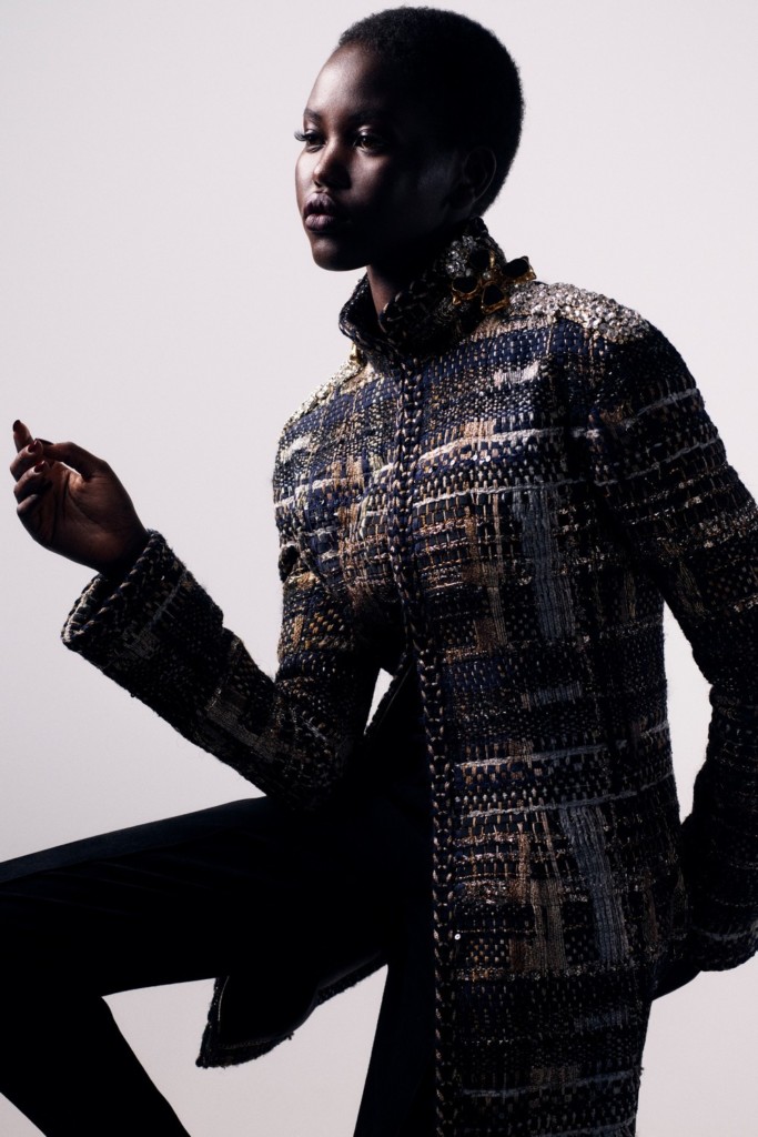 Estilo: Adut Akech é pura informação de moda 