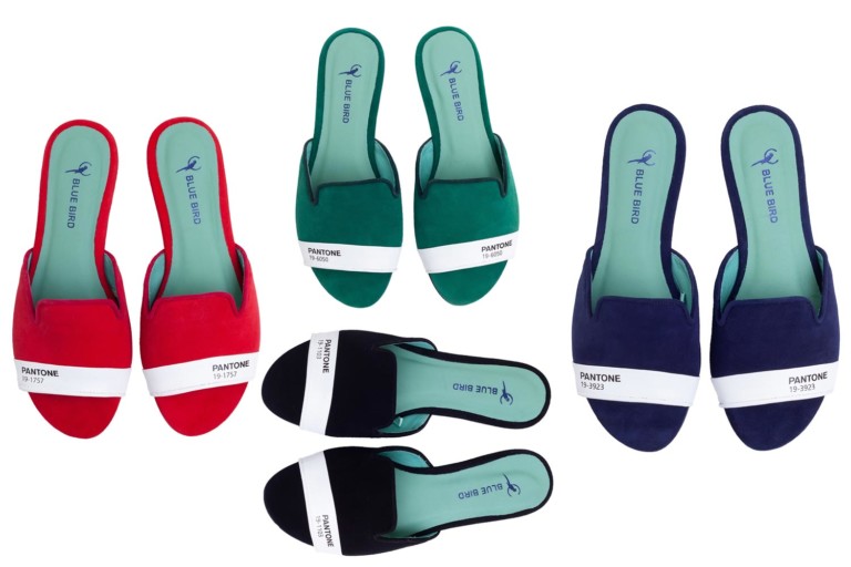 Blue Bird Shoes + Pantone - Foto: Divulgação