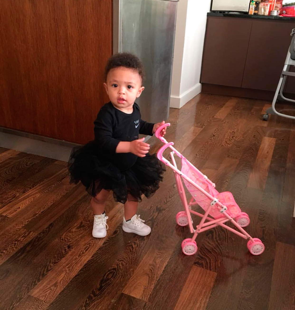 Alexis Olympia: um ano e já é fashionista! - Foto: Reprodução/Instagram/@serenawilliams