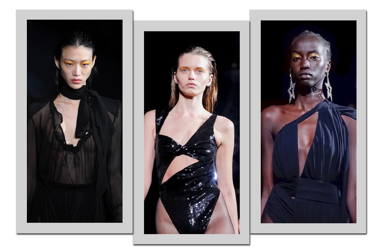 YSL, verão 2019 - Fotos: Getty Images e Now Fashion