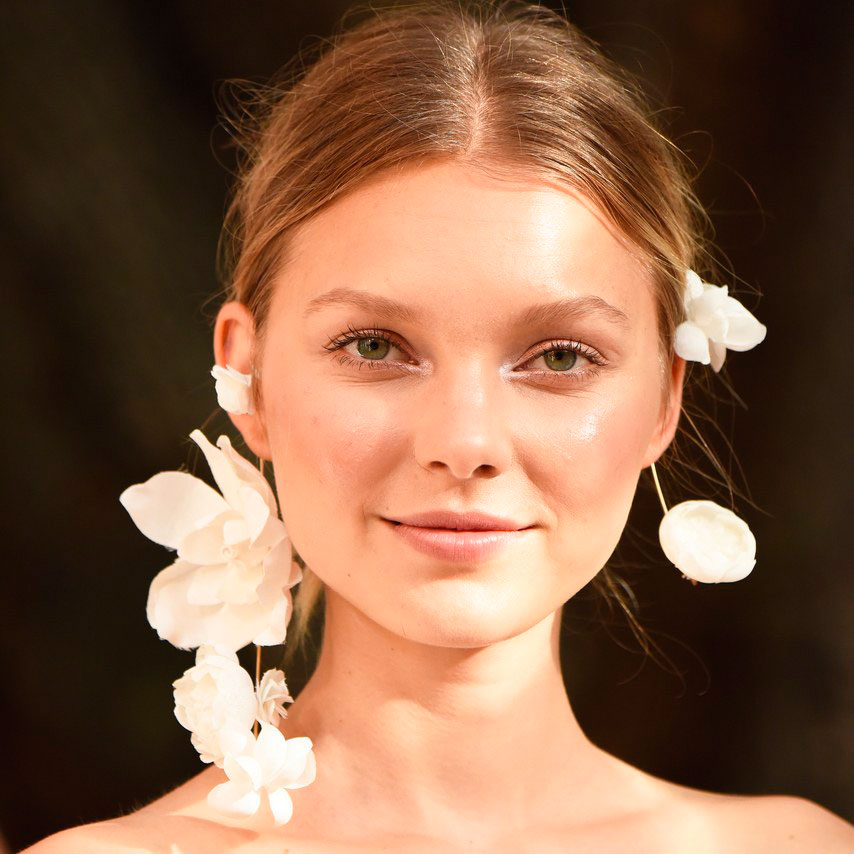 Maquiagem da noiva da grife Lela Rose - Foto: Getty Images