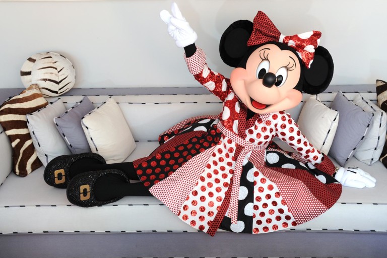 O wrap dress exclusivo da Minnie - Foto: Divulgação