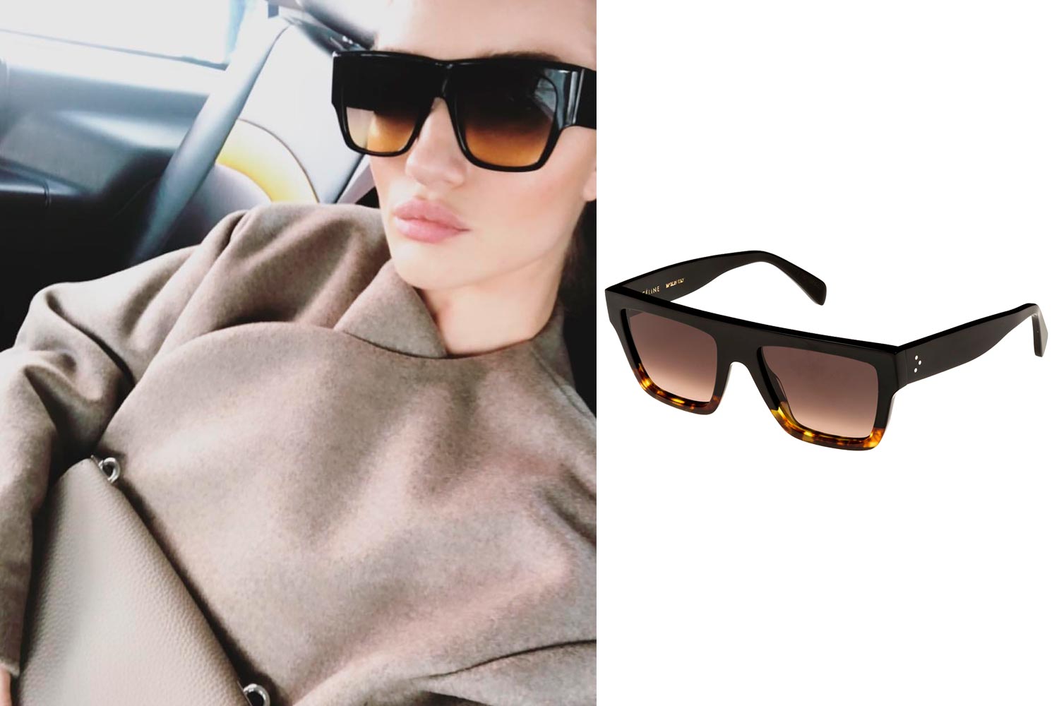 Óculos da Celine - Foto: Reprodução/Instagram/@rosiehw