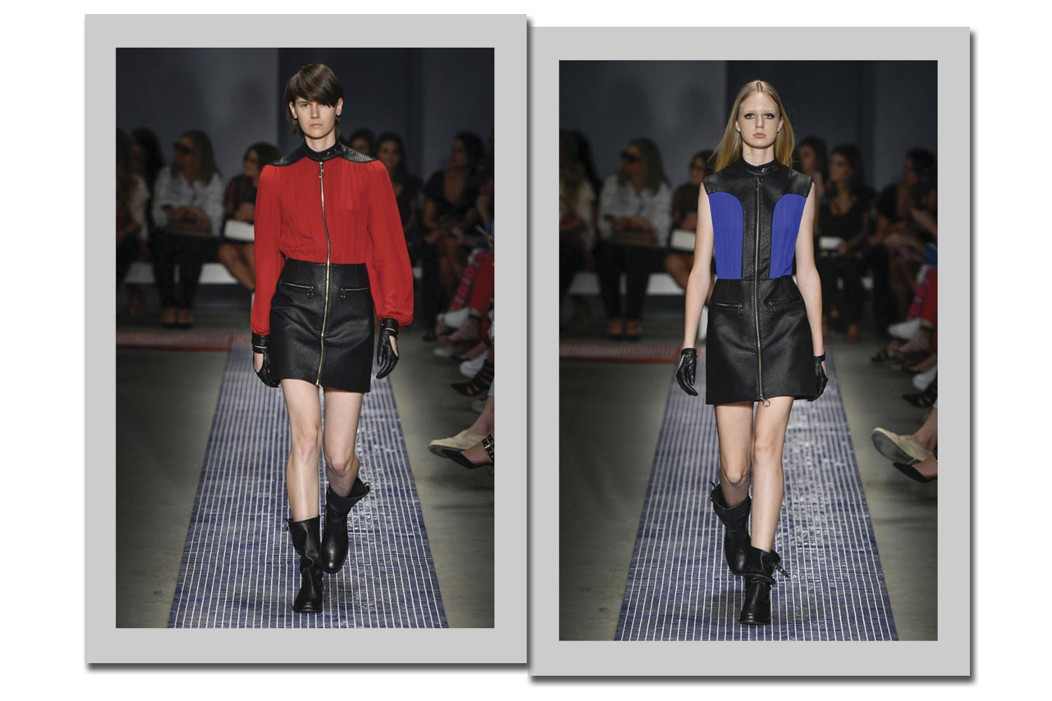 Esse é o vestido mais bacana da temporada até agora: parece blusa + saia, mas é uma peça só - Foto: Agência Fotosite