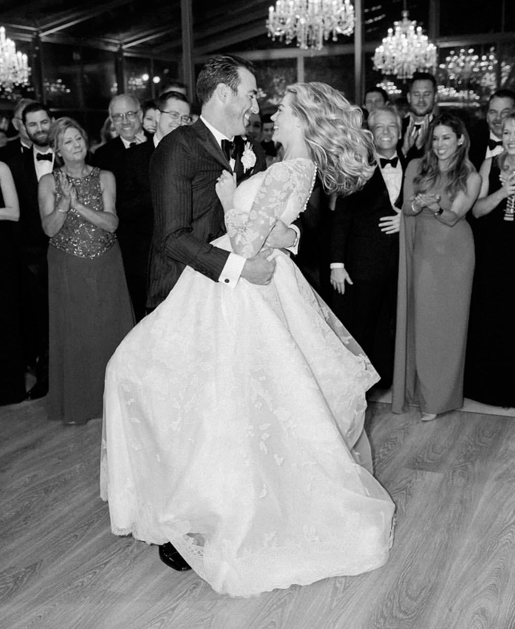 Justin Verlander e Kate Upton no dia do seu casamento - Foto: Reprodução/Instagram/@kateupton