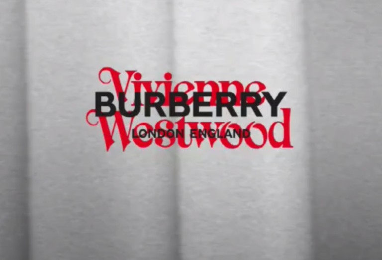 A etiqueta da colaboração entre Vivienne Westwood e Burberry - Foto: Divulgação