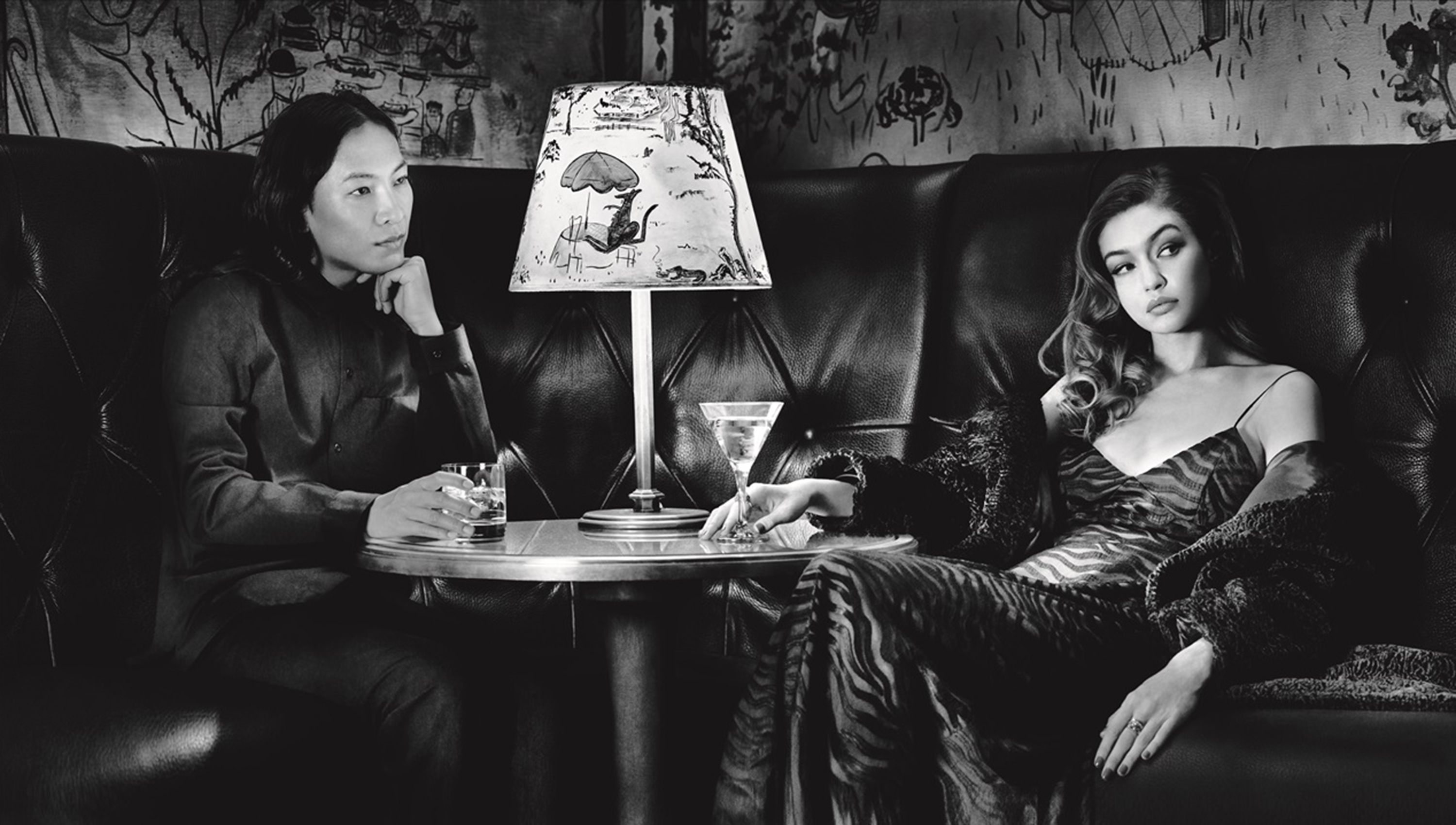 Gigi Hadid e Alexander Wang - Foto: Divulgação/Albert Watson