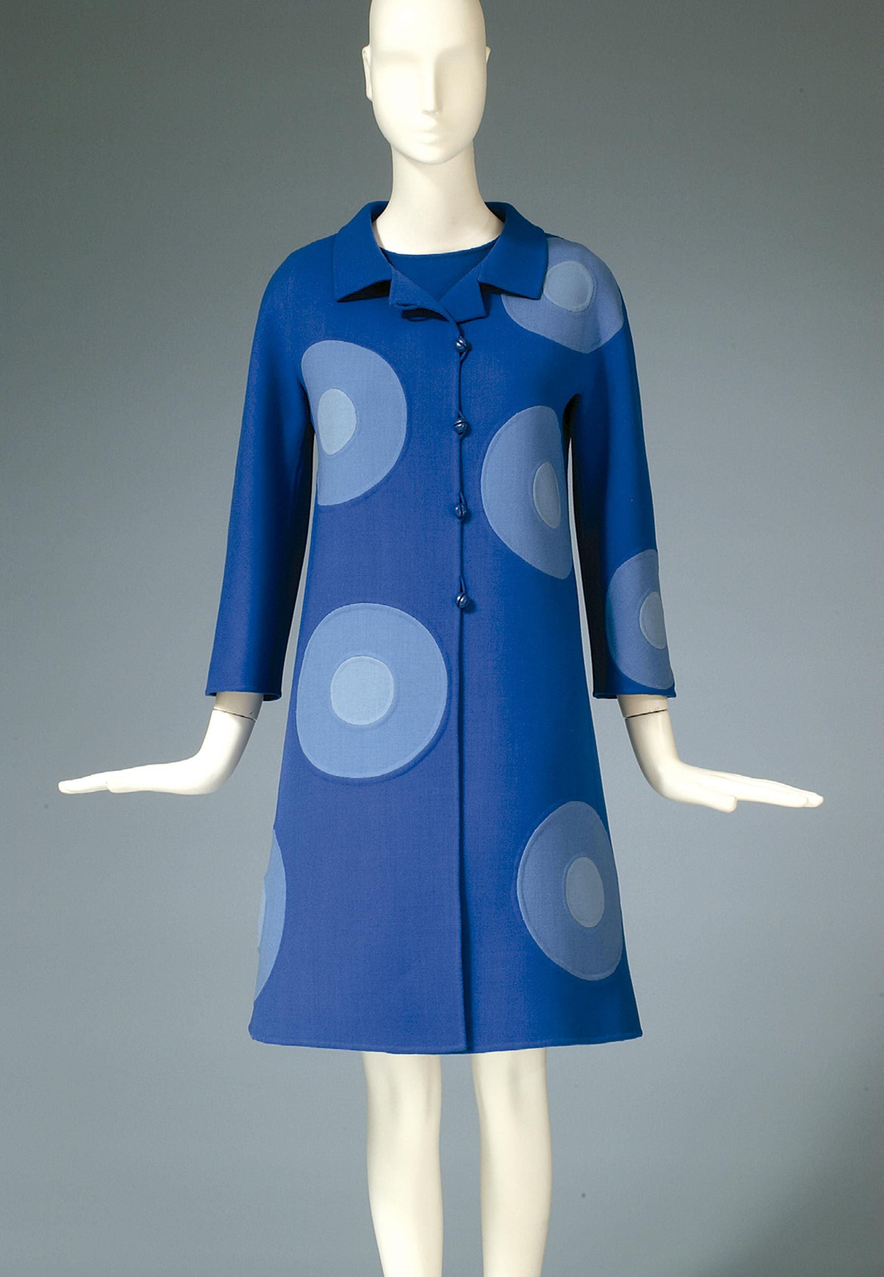 Vestido-casaco de Mila Schön de 1968 - Foto: Divulgação