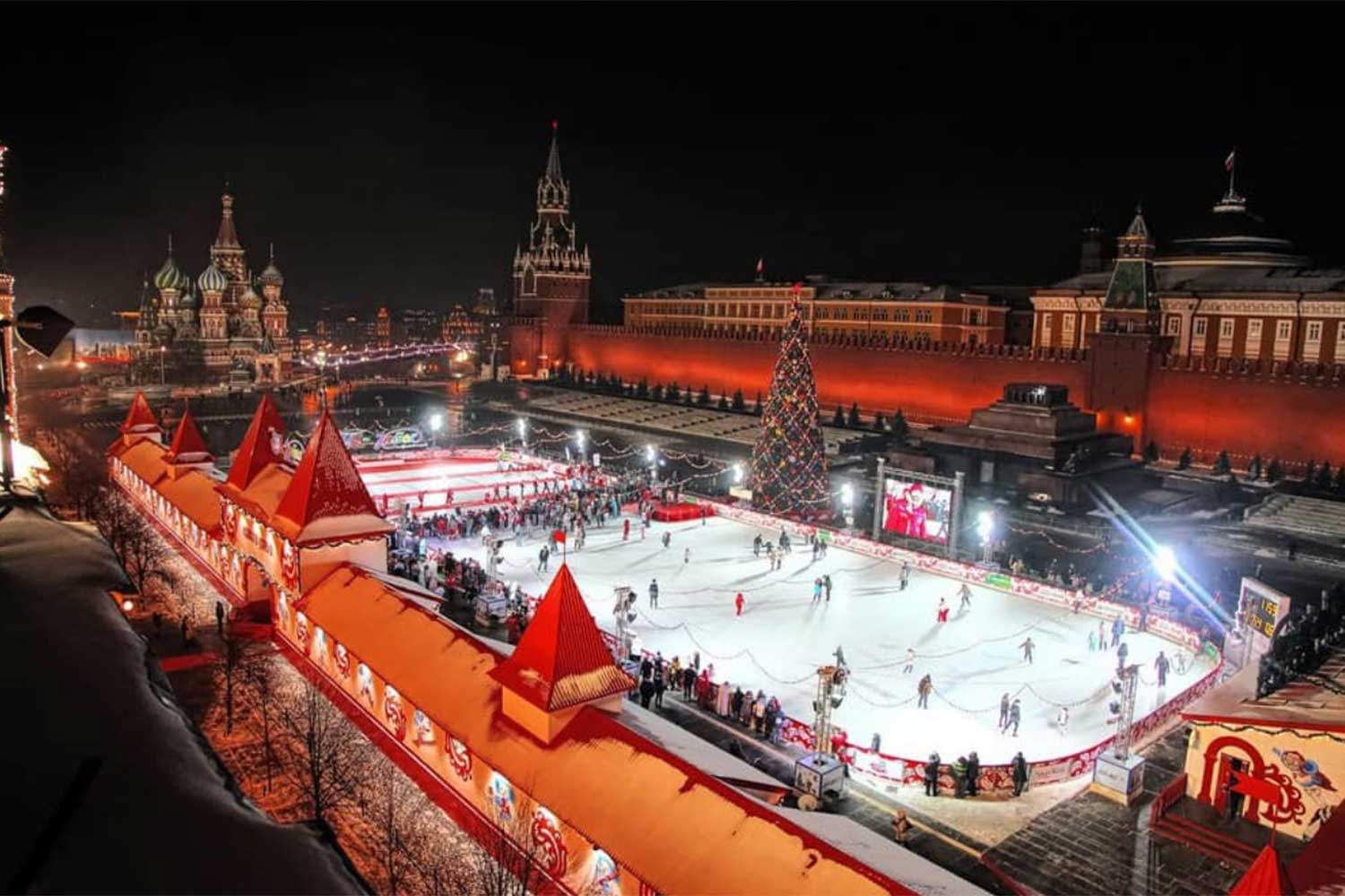 Red Square Ice Rink – Moscou - Foto: Divulgação