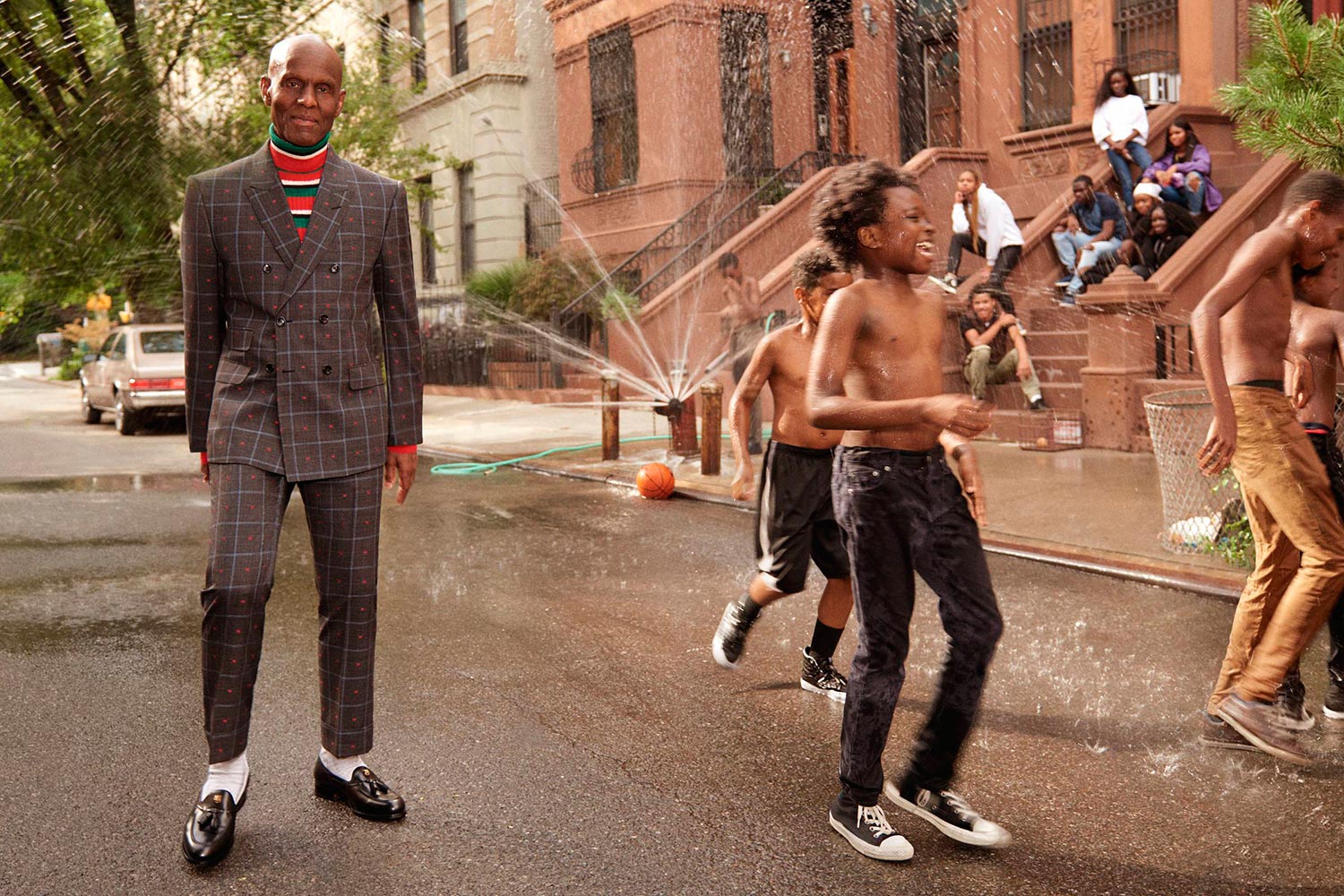 Dapper Dan na campanha da Gucci - Foto: Divulgação