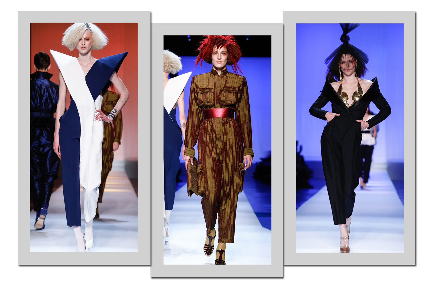 Jean Paul Gaultier, verão 2019 - Foto: Reprodução/Now Fashion 