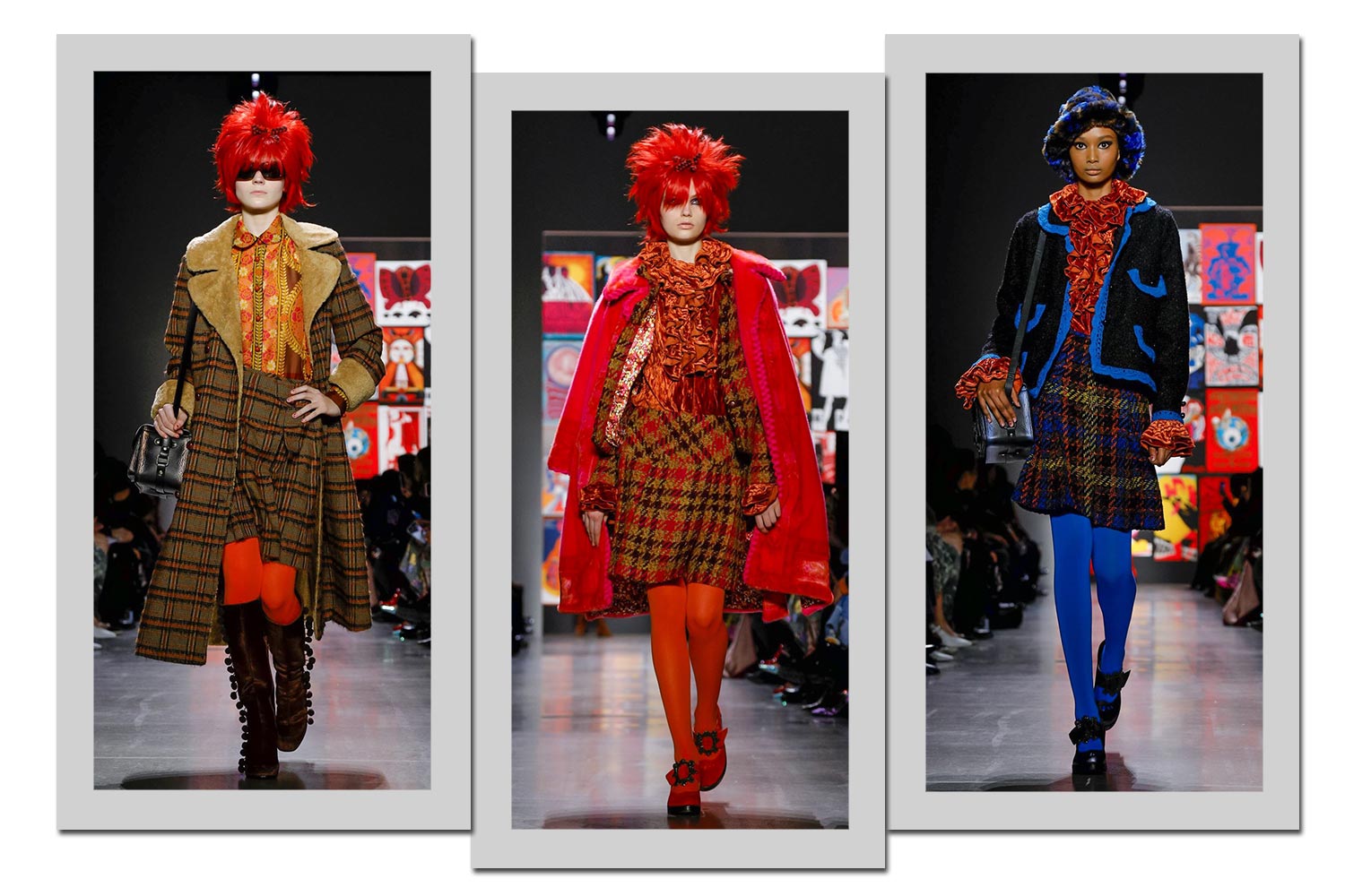 Anna Sui, inverno 2019 - Foto: Getty Images