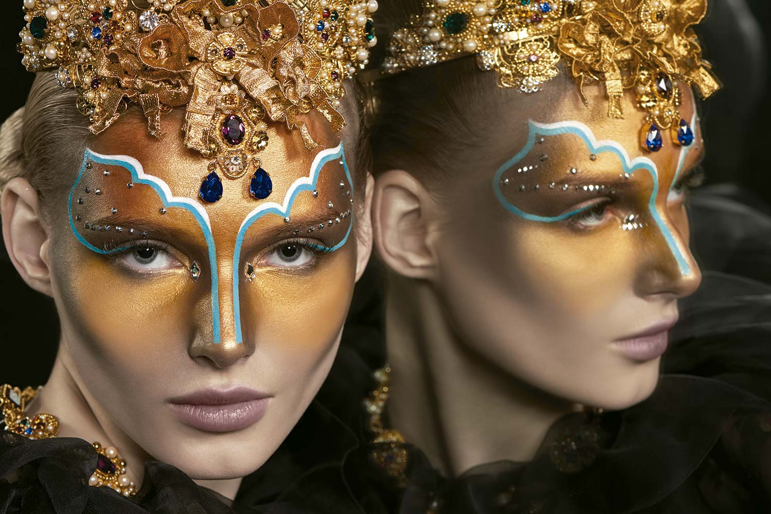 Foto: Karel Losenicky, styling de Cori Amenta e beleza de Giuseppe Giarratana