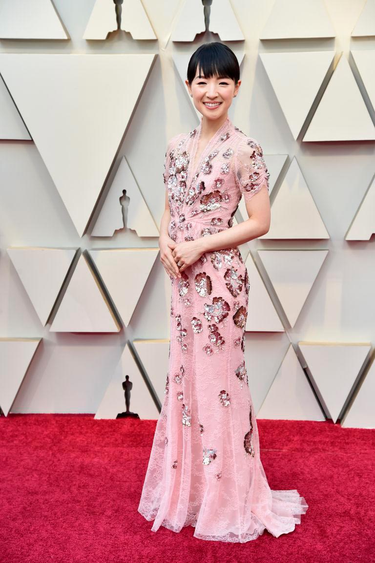 Marie Kondo veste Jenny Packham - Foto: Getty Images