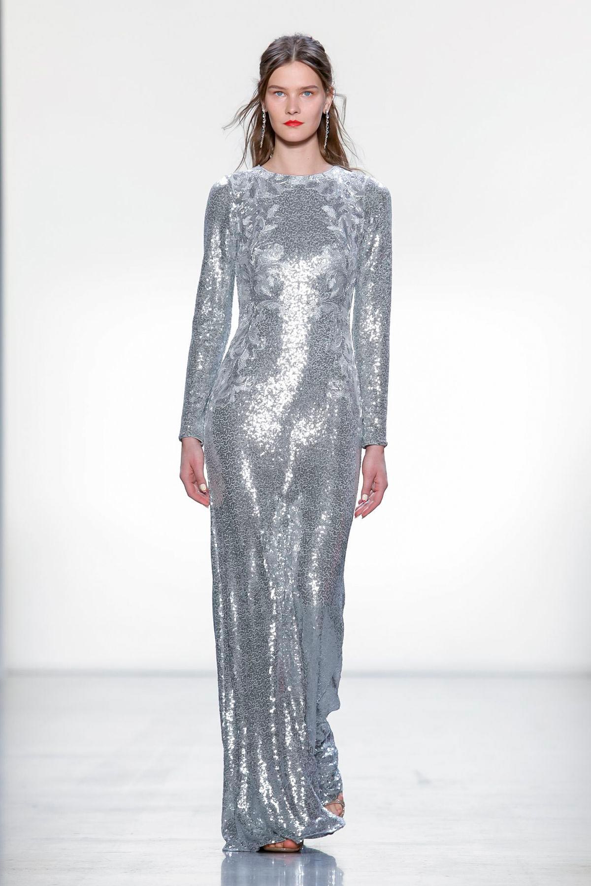 Tadashi Shoji, inverno 2019 - Fotos: Getty Images