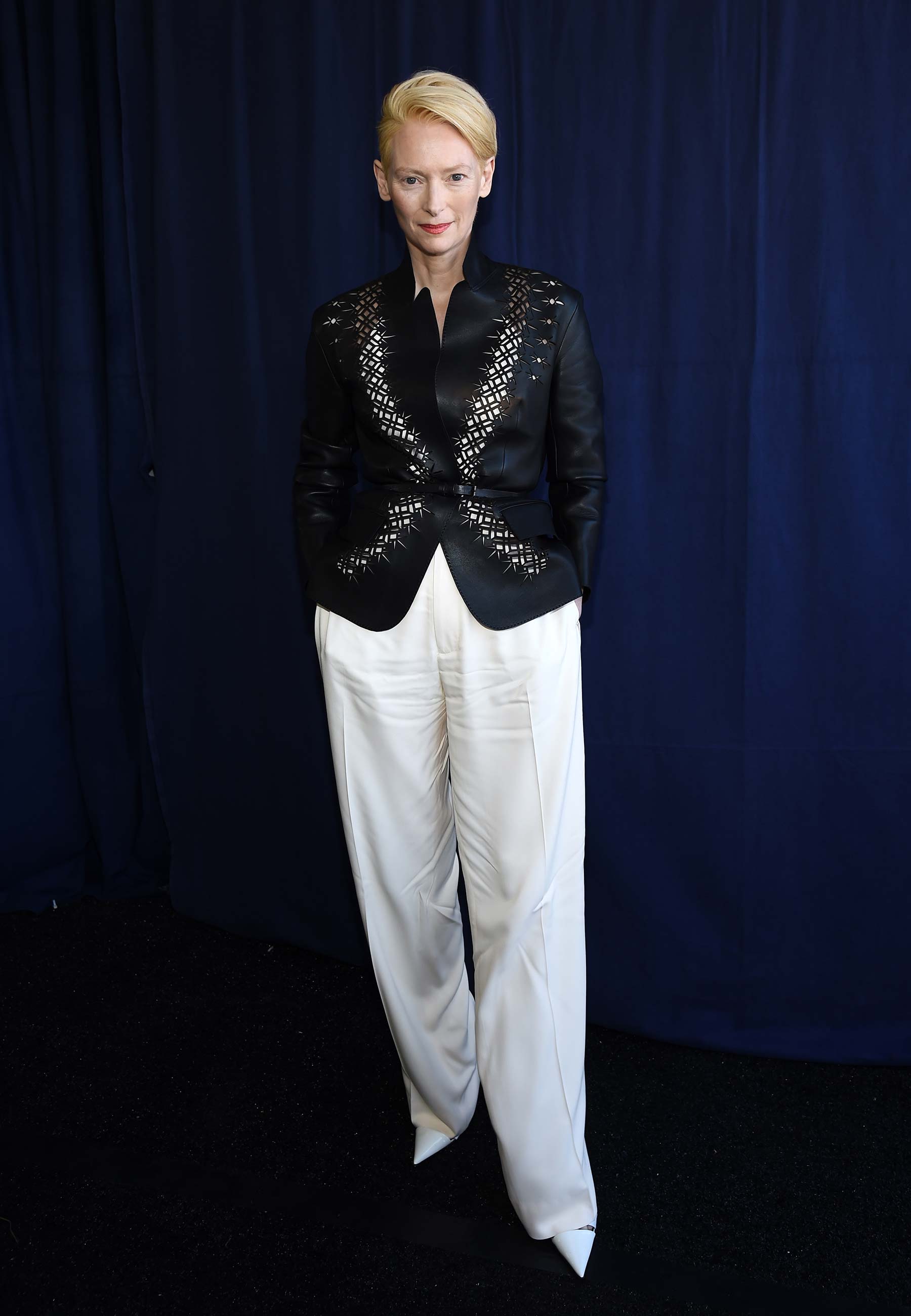 Tilda Swinton veste Haider Ackermann - Foto: Getty Images
