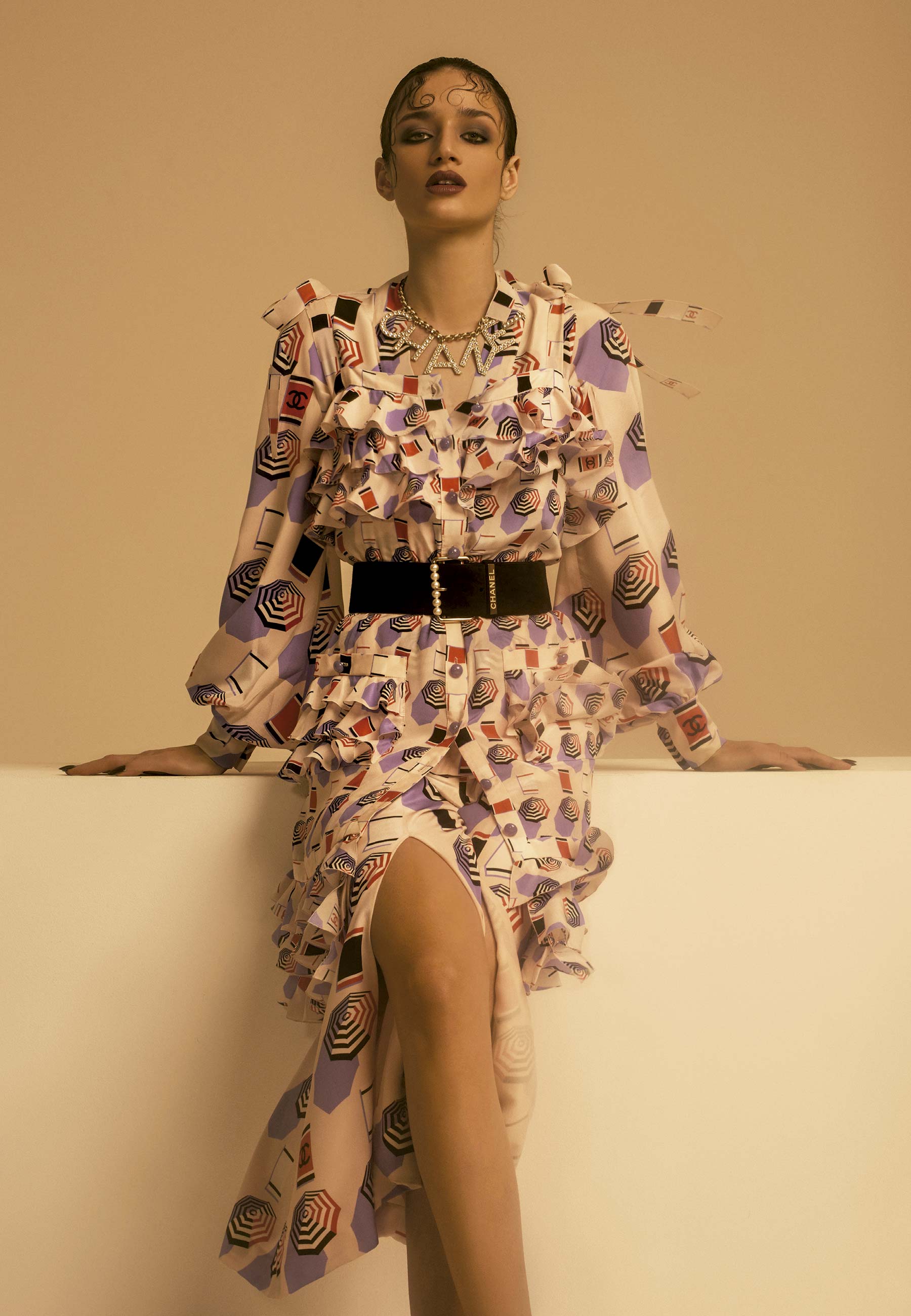 Foto: Karel Losenicky, com styling de Cori Amenta, maquiagem de Guiseppe Giarratana e cabelo de Barbara Bertuzi