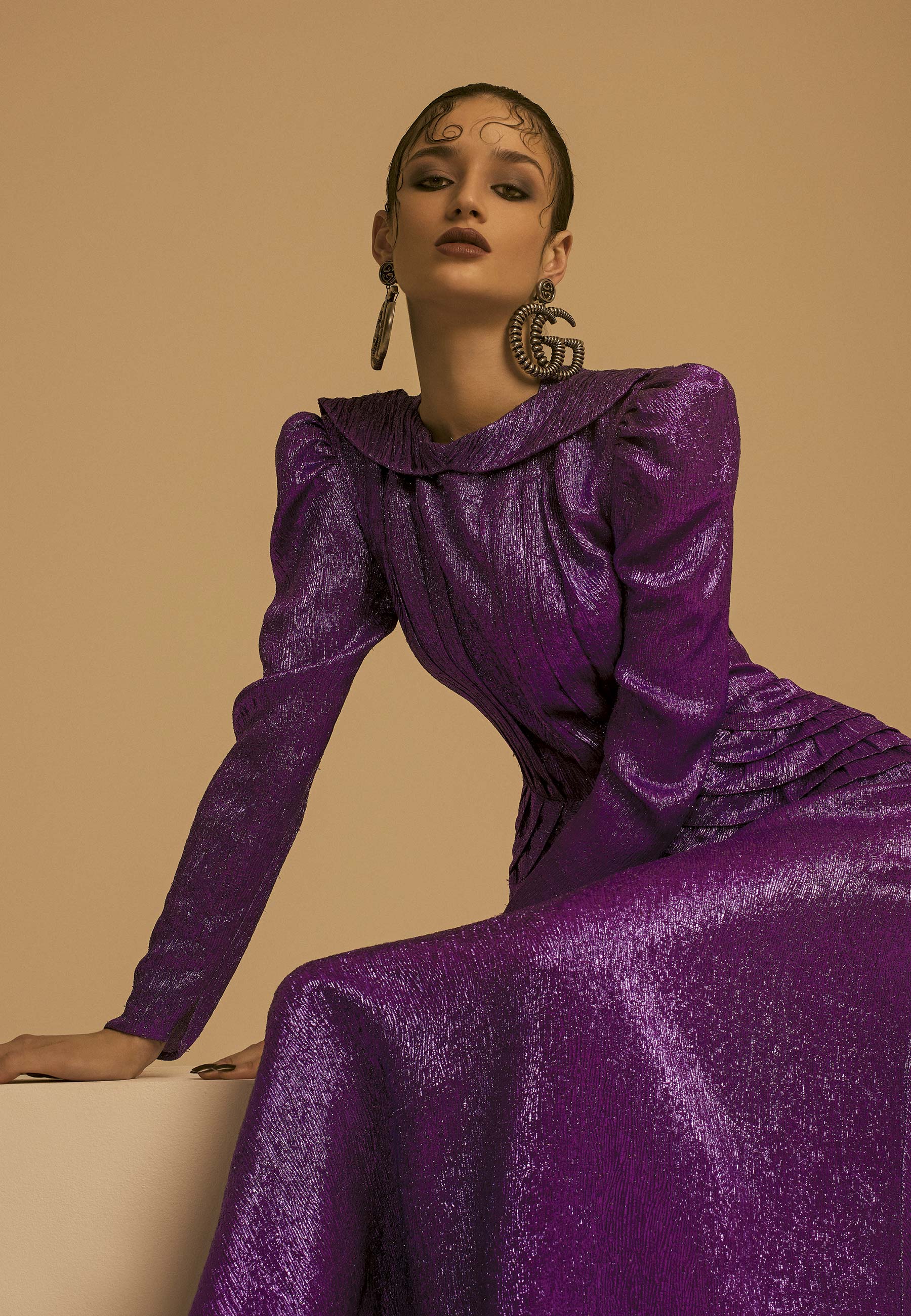Foto: Karel Losenicky, com styling de Cori Amenta, maquiagem de Guiseppe Giarratana e cabelo de Barbara Bertuzi