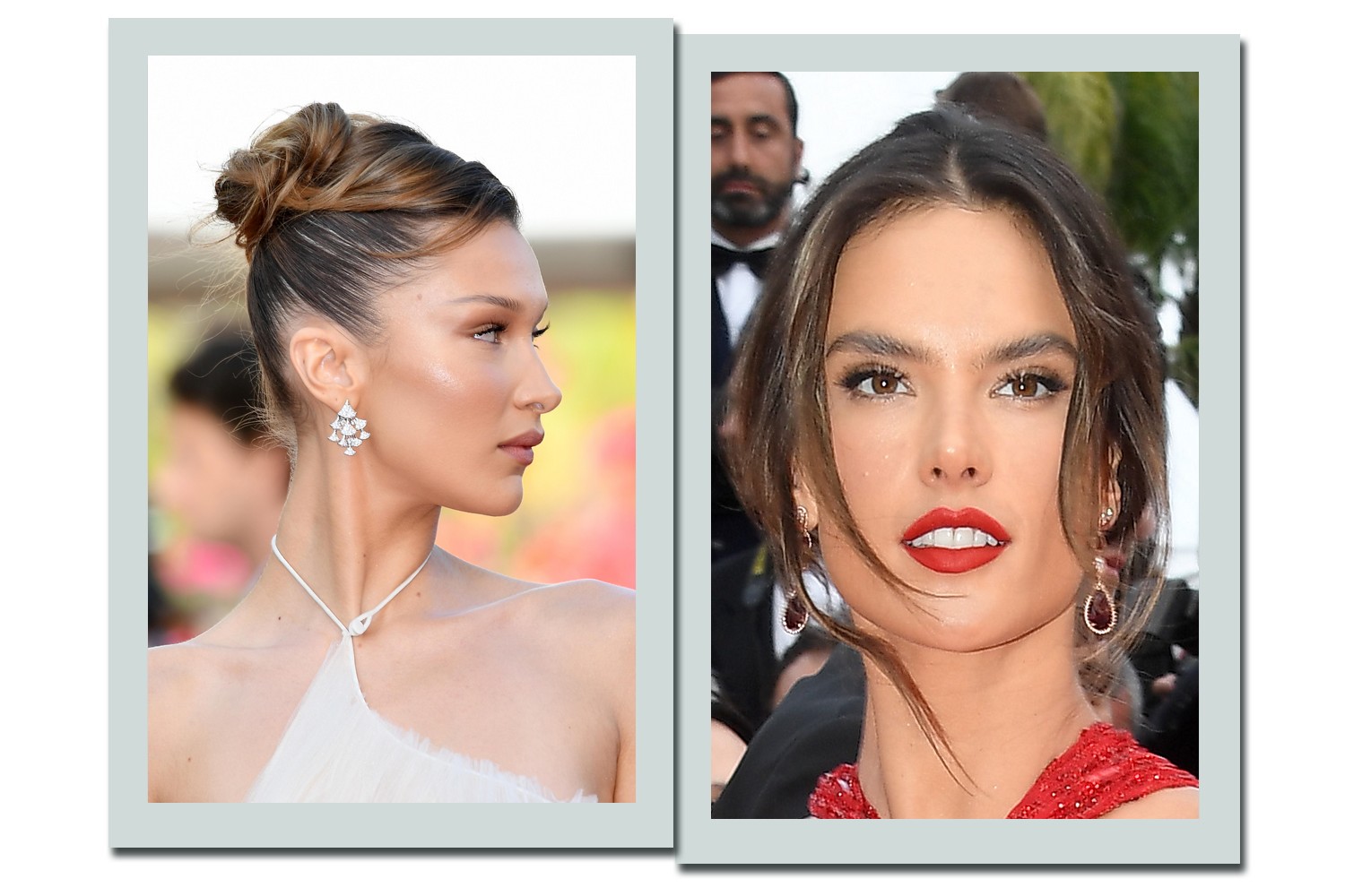 Bella Hadid e Alessandra Ambrosio - Fotos: Getty Images