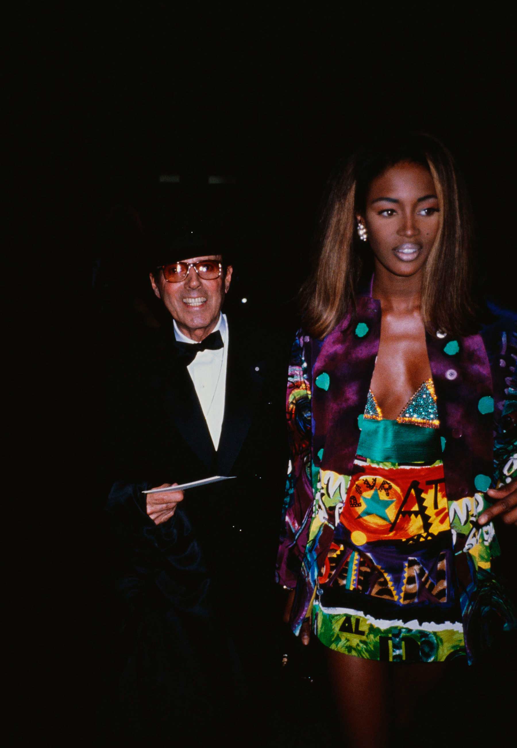 Naomi Campbell, em 1990 - Foto: Getty Images